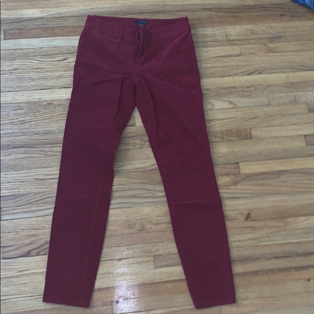 corduroy maroon Tommy Hilfiger Jeans